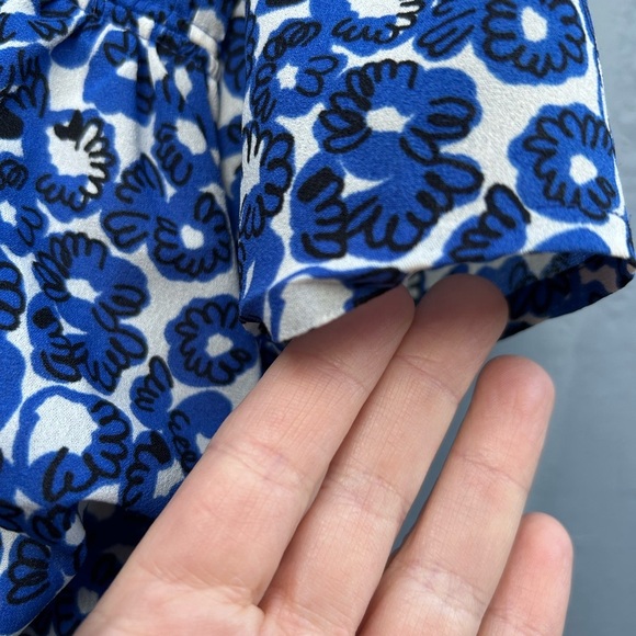 Anthropologie Leifnotes Drafted Petals Romper, size 14 - Picture 9 of 16